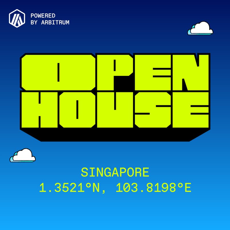 Cover Image for Arbitrum Open House - Singapore πΈπ¬