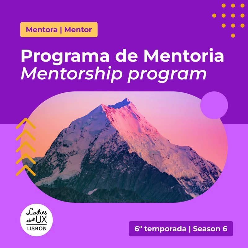 Cover Image for [Mentora | Mentor] Programa de mentoria ✨ 6ª temporada | Mentorship Program ✨ Season 6