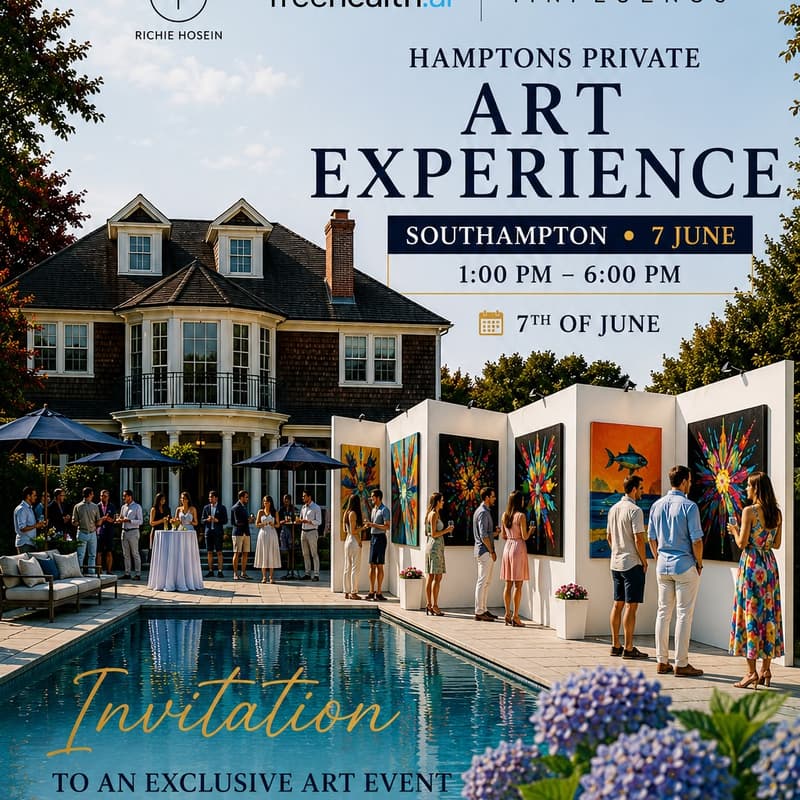 Cover Image for Southampton Private Estate | Art Experience | Sunday 1PM-6PM