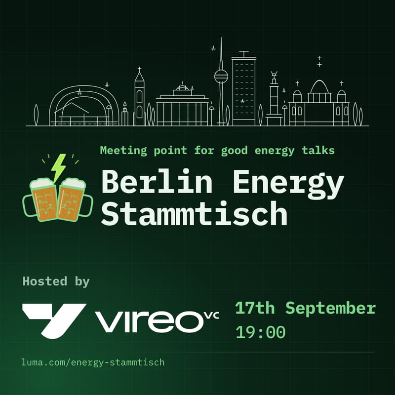 Cover Image for Berlin Energy Stammtisch @Vireo Ventures