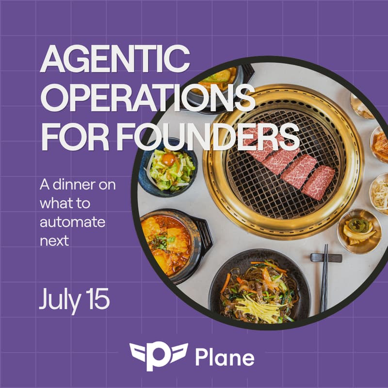Cover Image for Agentic Operations for Founders: A dinner on what to automate next