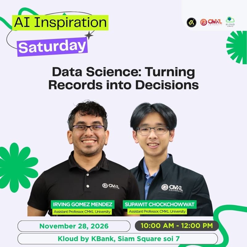 Cover Image for [AI Inspiration Saturday] Data Science: Turning Records into Decisions