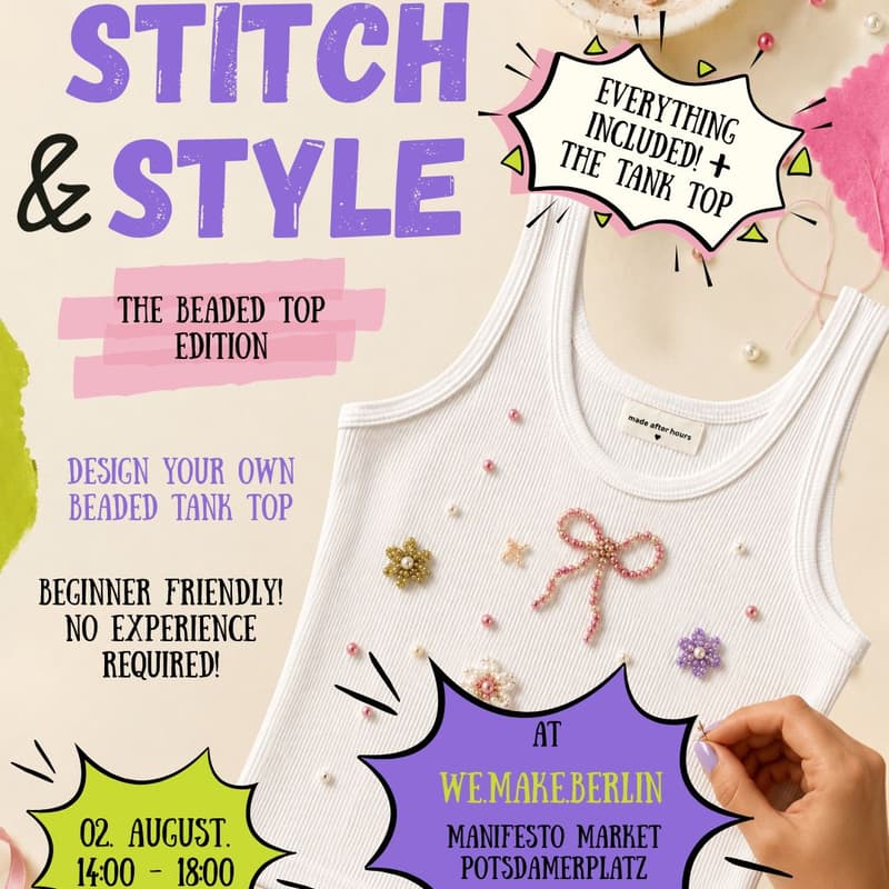 Cover Image for STITCH & STYLE: The Beaded Top Edition
