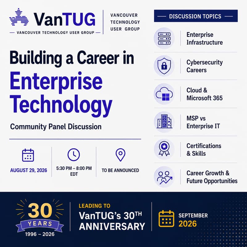 Cover Image for Building a Career in Enterprise Technolog