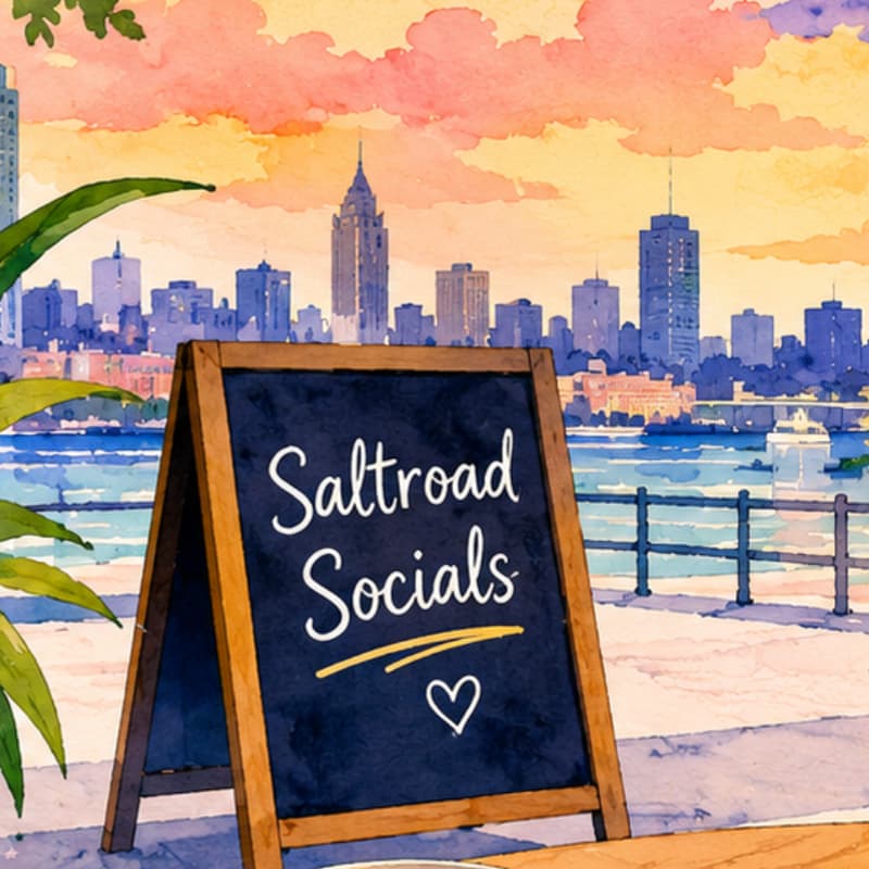 Cover Image for Saltroad Social Reading: Wine Bar Meetup with Nibbles
