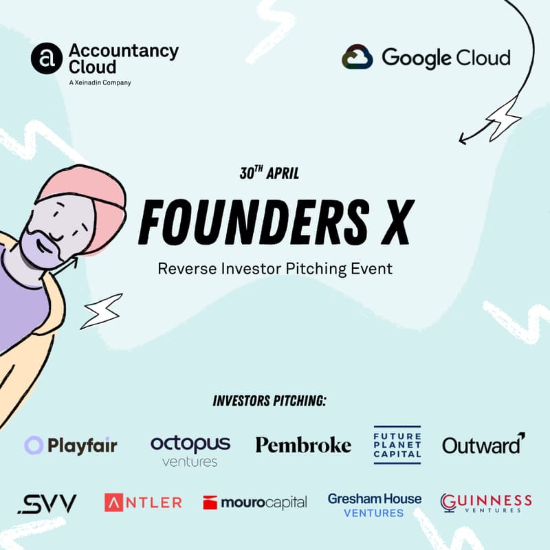 Cover Image for FoundersX x Reverse Investor Pitching Event - Google Cloud