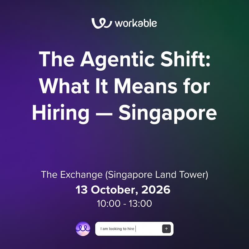 Cover Image for The Agentic Shift: What It Means for Hiring — Singapore