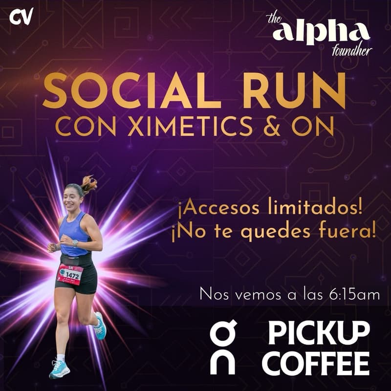 Cover Image for Social Run Con Ximena Rosillo