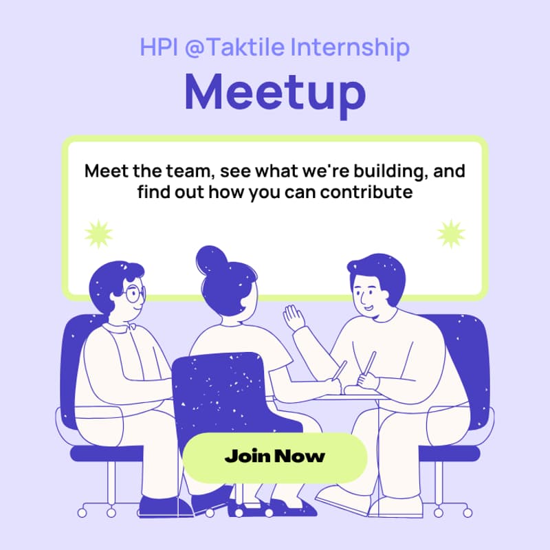Cover Image for HPI @Taktile Internship Meetup