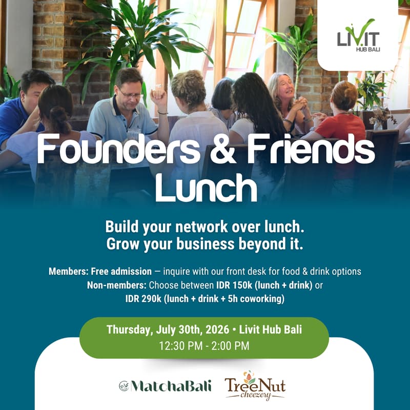 Cover Image for Founders & Friends Lunch