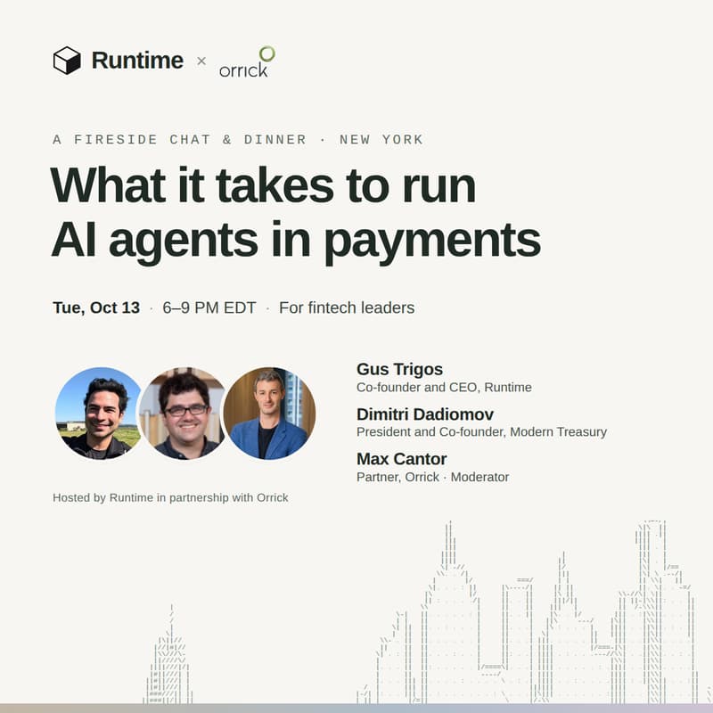 Cover Image for Dinner: What it takes to run AI agents in payments
