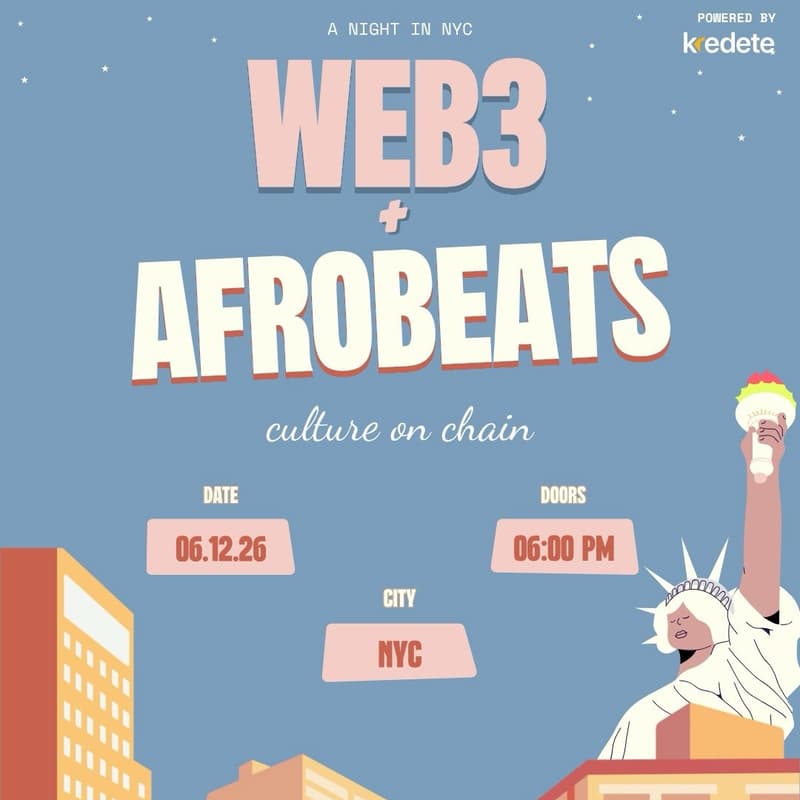 Cover Image for Web3 + Afrobeats presents Culture Onchain