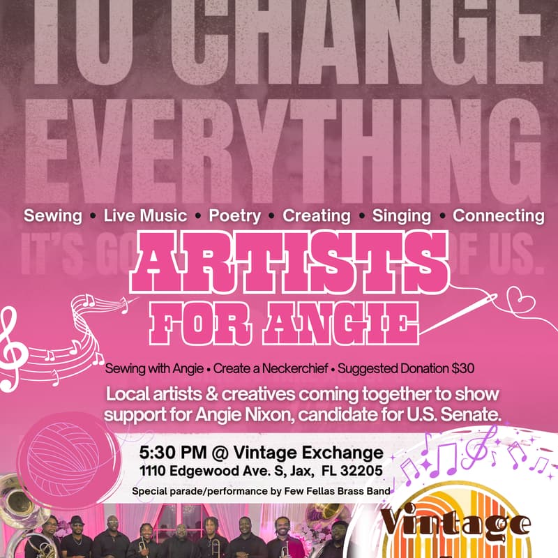 Cover Image for Artists for Angie - Jacksonville