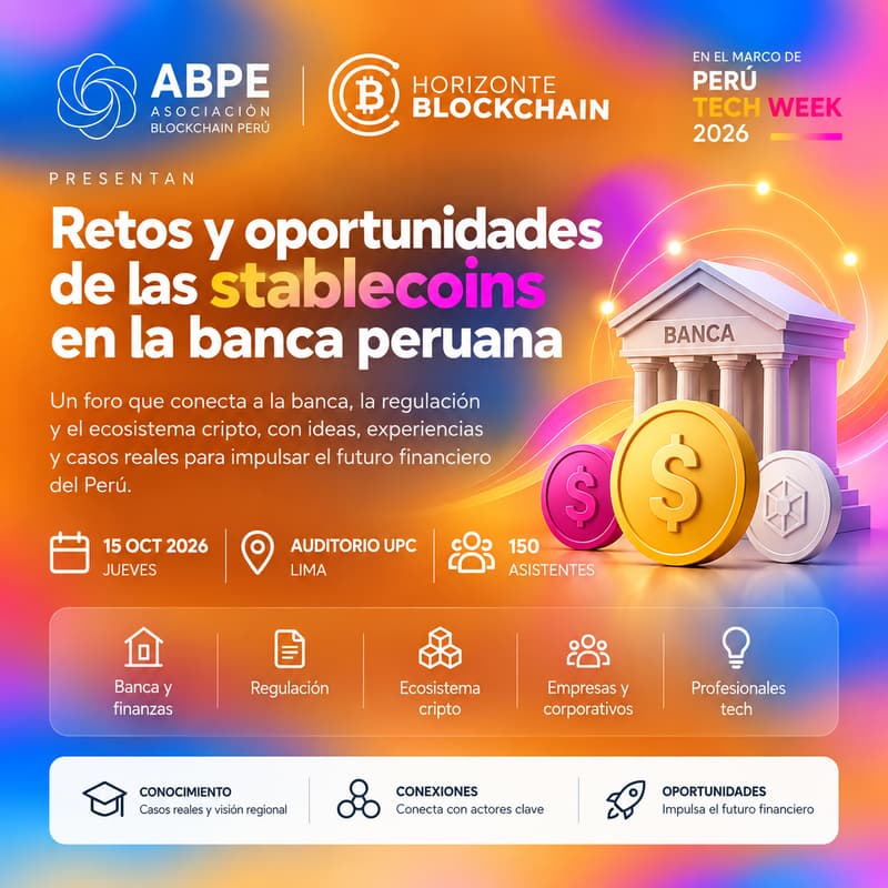 Cover Image for Retos y oportunidades de las stablecoins en la banca peruana