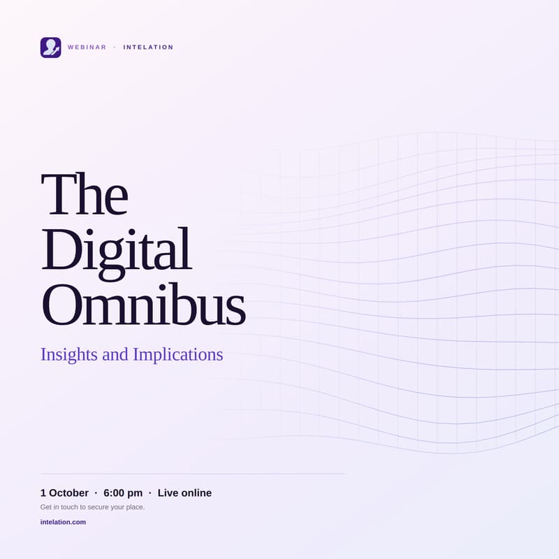 Cover Image for The Digital Omnibus: Insights & Implications