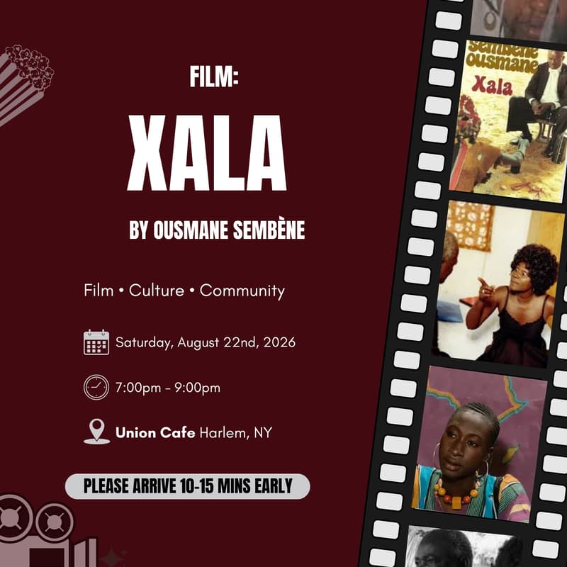 Cover Image for Welcome To Sunka Studios First Film Screening: Xala By Ousmane Sembene