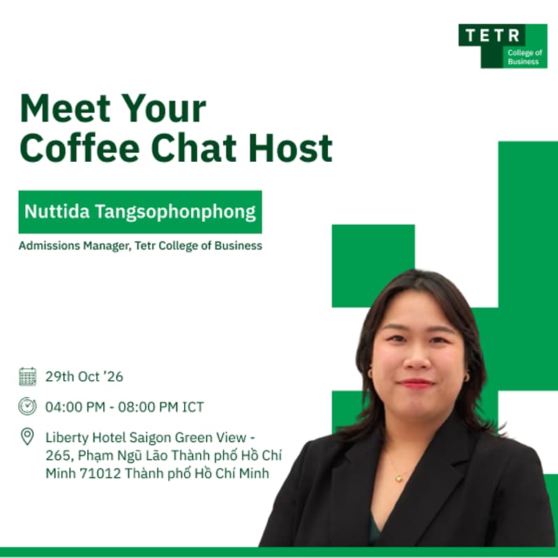 Cover Image for TETR Masters | Coffee Chat, Ho Chi Minh City | 29th October