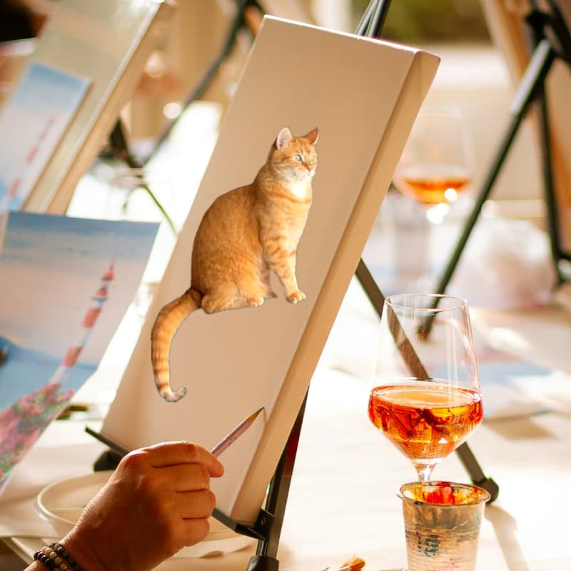 Cover Image for Wine & Painting Night!