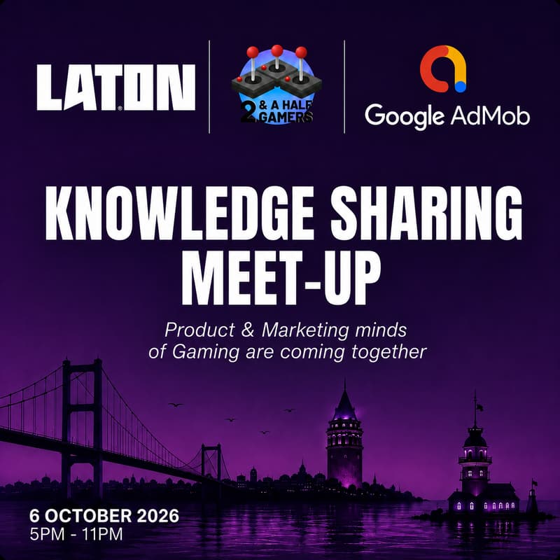 Cover Image for Laton x 2.5 Gamers x Google Admob: Knowledge Sharing Meet-Up