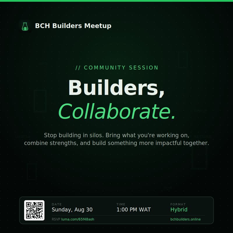 Cover Image for BCH Builders Meetup 5