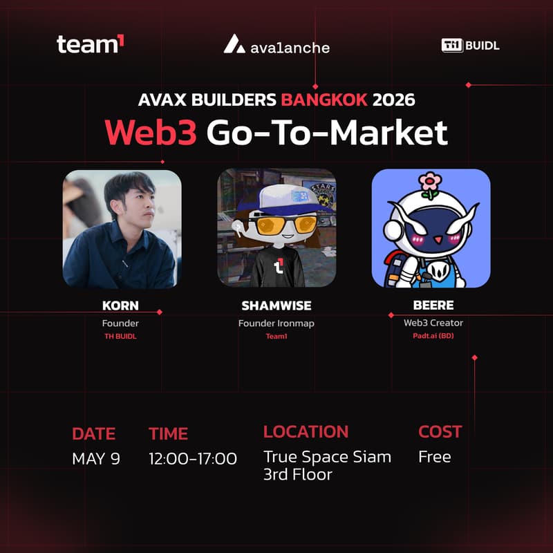 Cover Image for Go-To-Market in Web3 by Team1 x TH BUIDL
