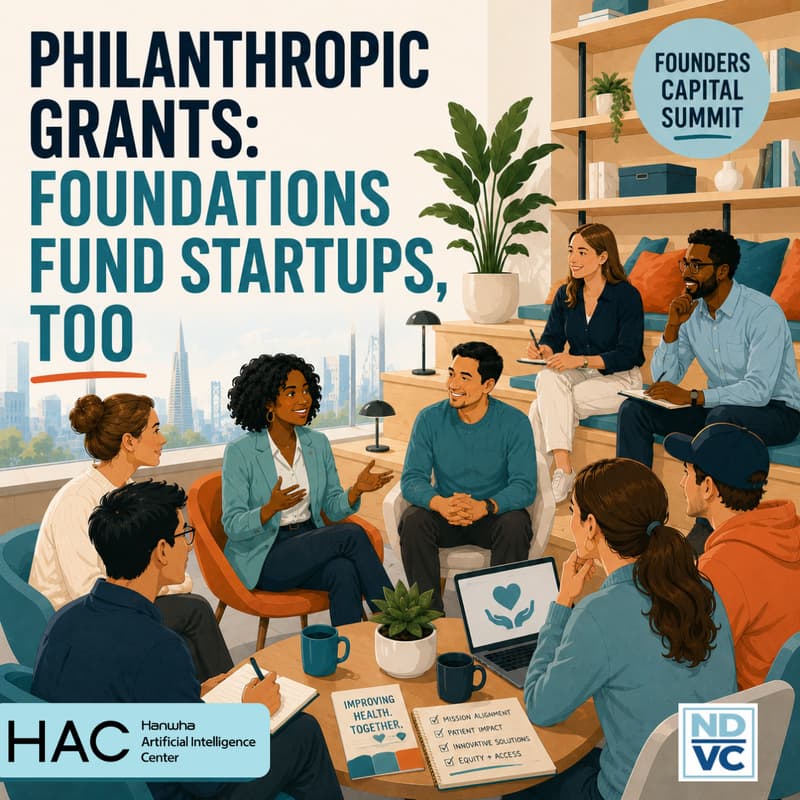 Cover Image for Philanthropic Grants: Foundations Fund Startups, Too