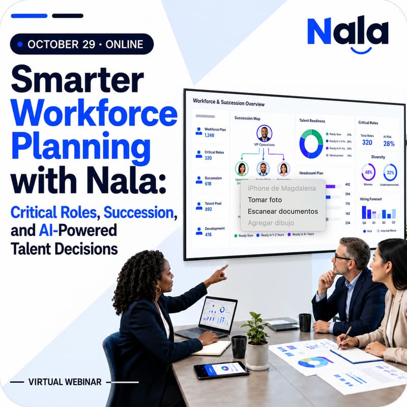 Cover Image for Smarter Workforce Planning with Nala: Critical Roles, Succession, and AI-Powered Talent Decisions