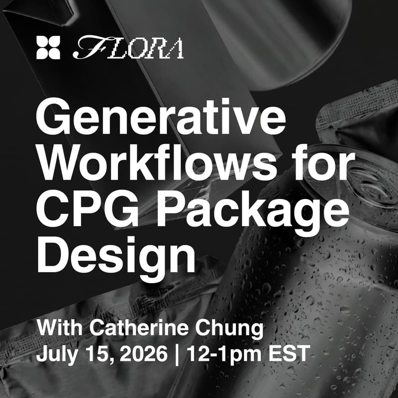 Cover Image for A Generative Approach to CPG Package Design in FLORA