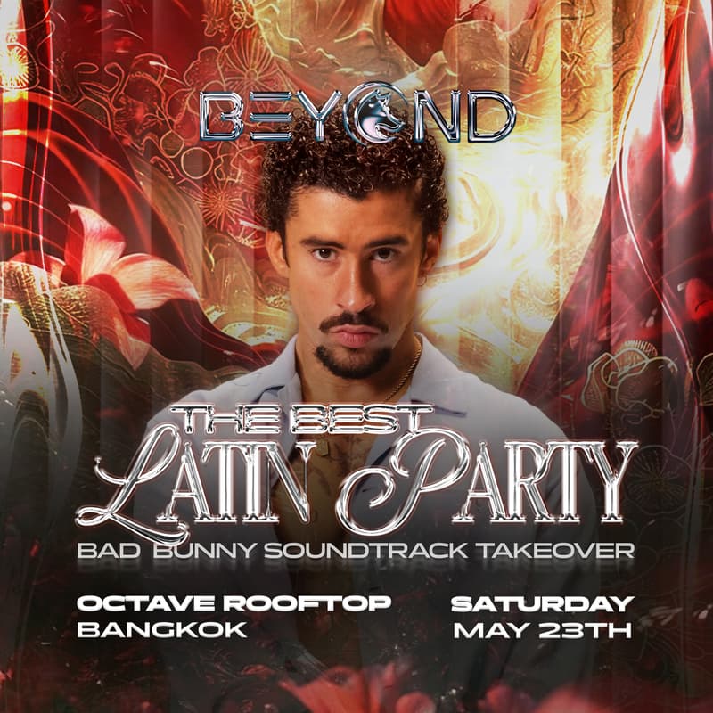 Cover Image for LATIN PARTY 🔥 • MAY 23 • OCTAVE ROOFTOP • Beyond BKK