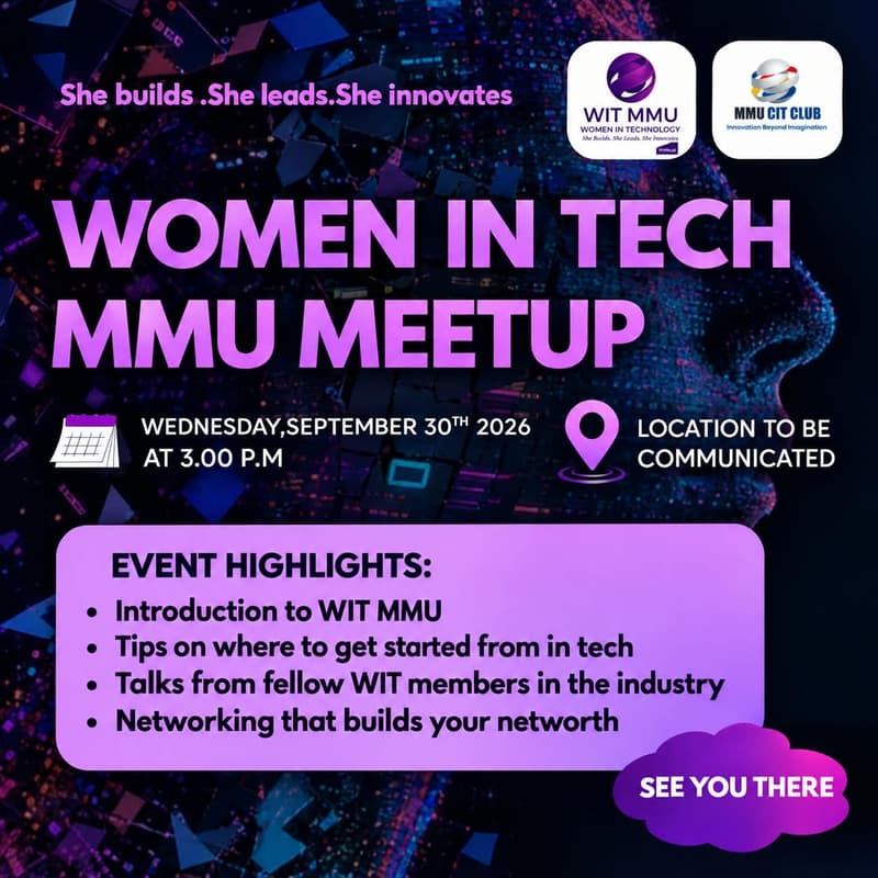 Cover Image for WomenInTech Meetup 2026💜