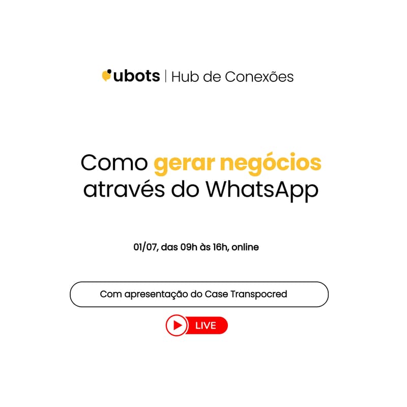 Cover Image for Workshop: Como gerar mais negócios através do WhatsApp