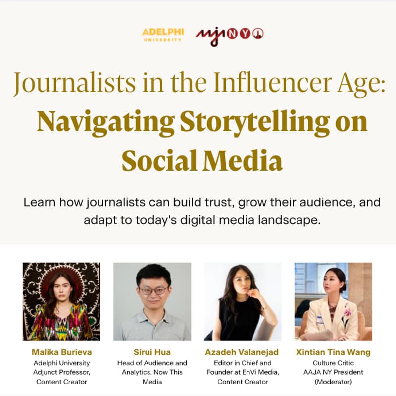 Cover Image for Journalists in the Influencer Age: Navigating Storytelling on Social Media