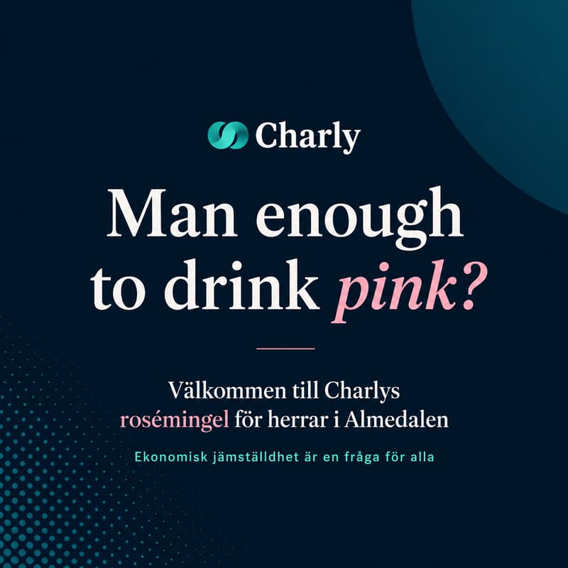Cover Image for Välkommen på Charlys rosémingel för herrar i Almedalen