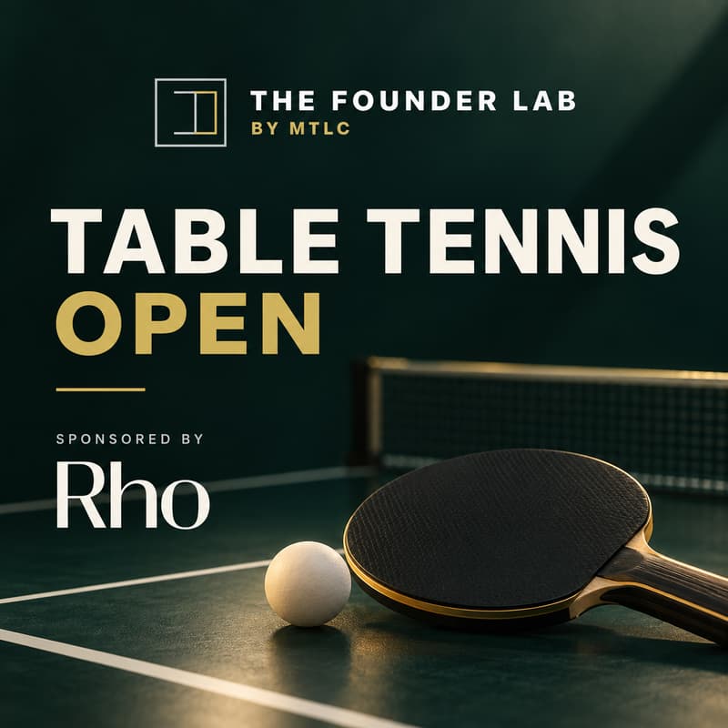 Cover Image for The Founder Lab Table Tennis Open: Group Stage