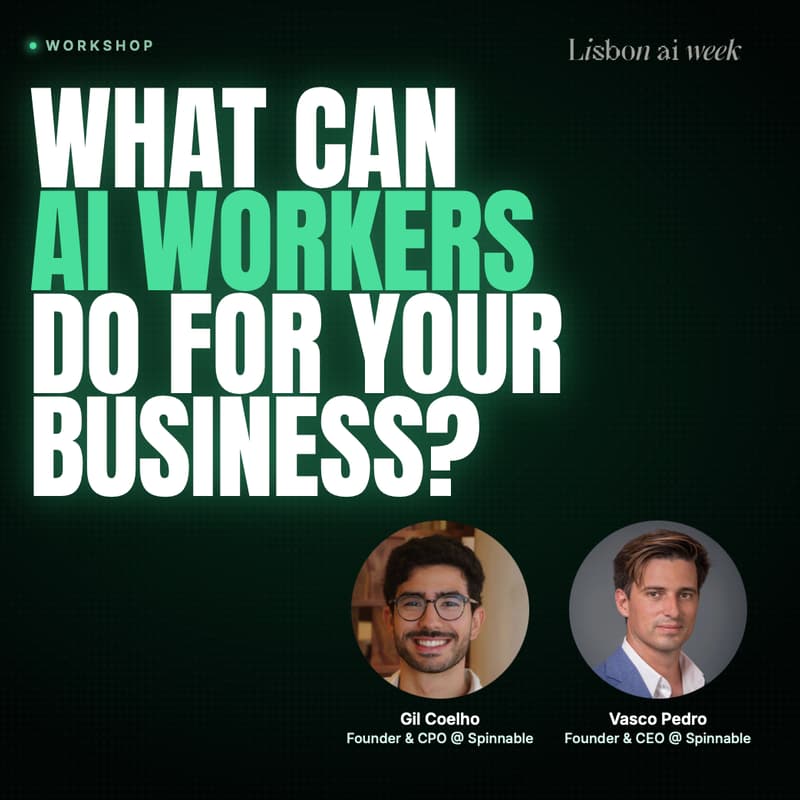 Cover Image for What Can AI Workers Do for Your Business? - Lisbon AI Week