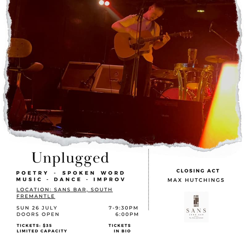 Cover Image for Unplugged Open Mic, Perth