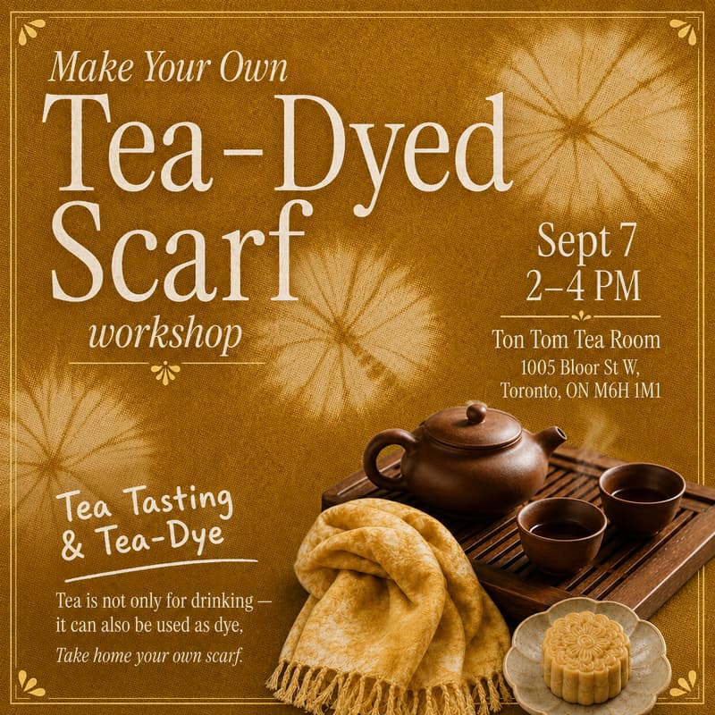 Cover Image for Make Your Own Tea-Dyed Scarf