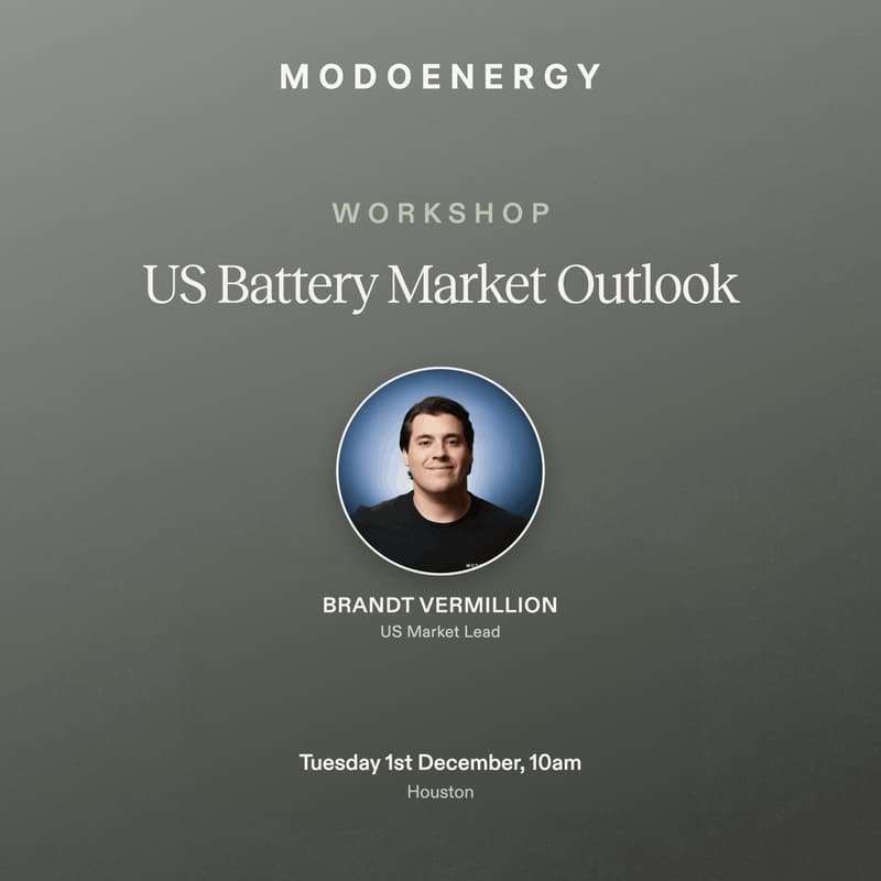 Cover Image for WORKSHOP: US Battery Market Outlook (Houston)