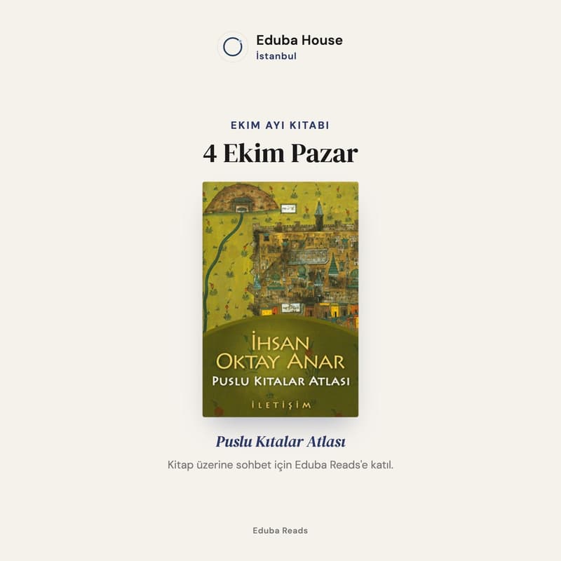 Cover Image for Eduba Bookclub - Ekim