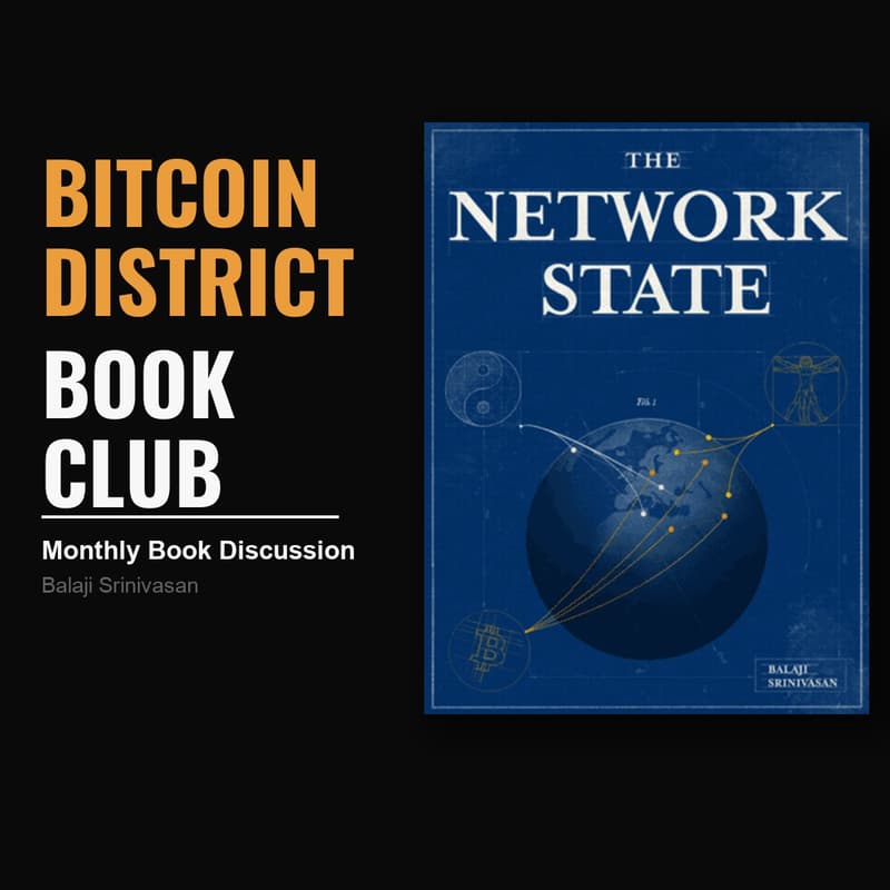 Cover Image for Bitcoin Book Club: The Network State