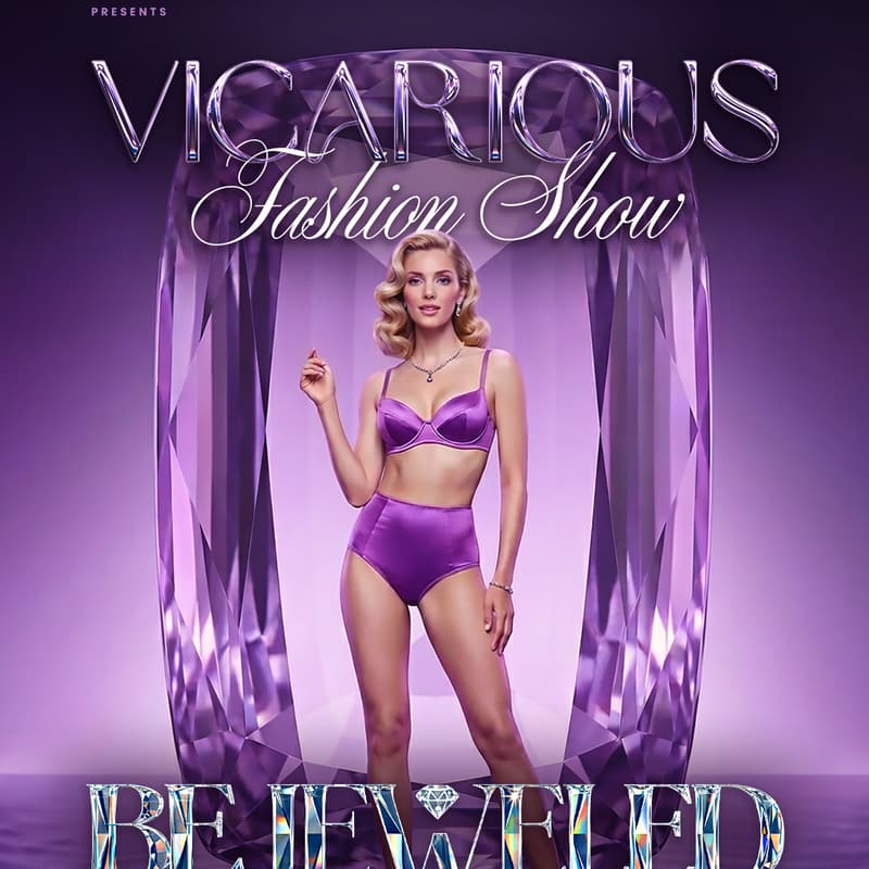 Cover Image for The Vicarious Fashion Show - BEJEWELED Edition
