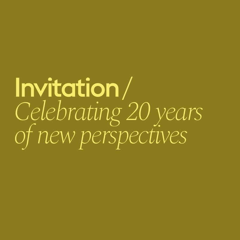 Cover Image for Muuto 20Y Anniversary x Svenssons