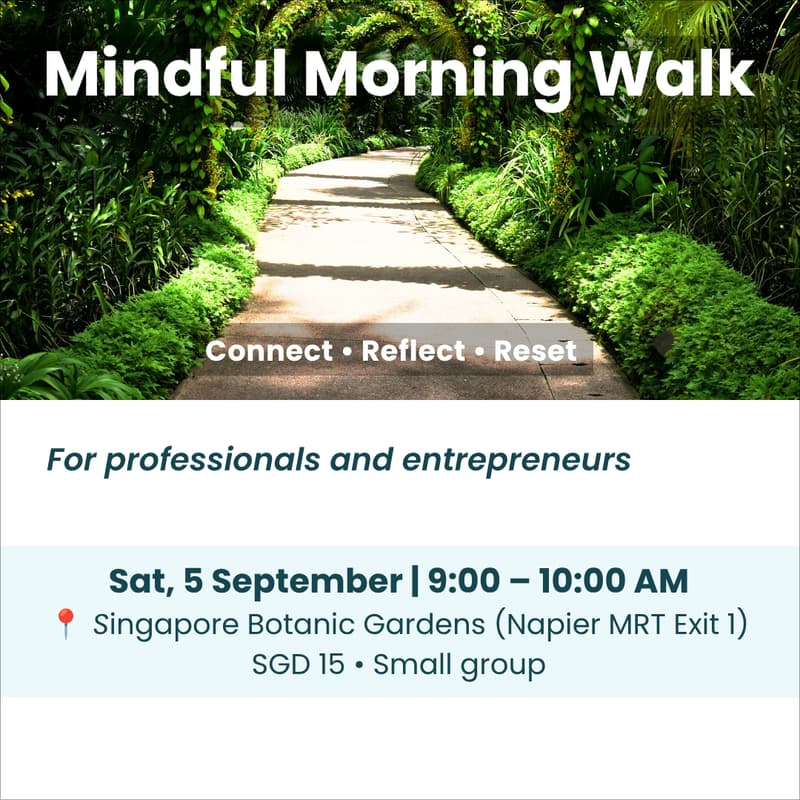 Cover Image for Mindful Morning Walk | Singapore Botanic Gardens