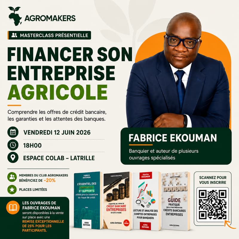 Cover Image for Masterclass AgroMakers - Financer son entreprise agricole