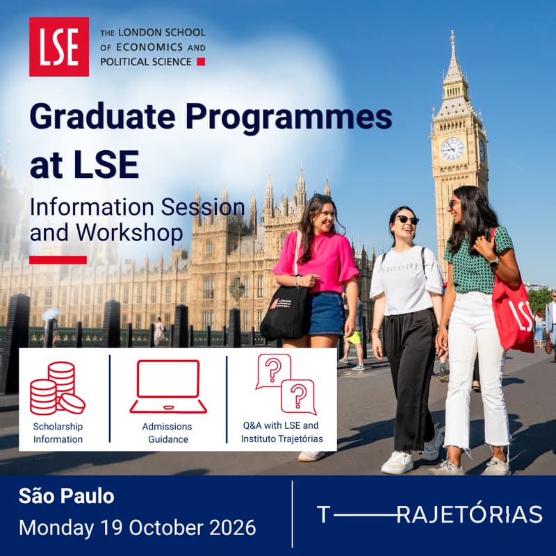 Cover Image for Building a Competitive Application for LSE Graduate Programmes - Information Session and Workshop in São Paulo