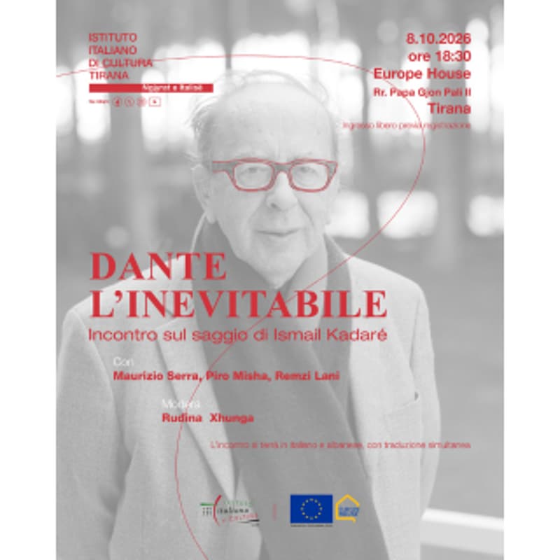 Cover Image for DANTE L’INEVITABILE - Incontro sul saggio di Ismail Kadaré