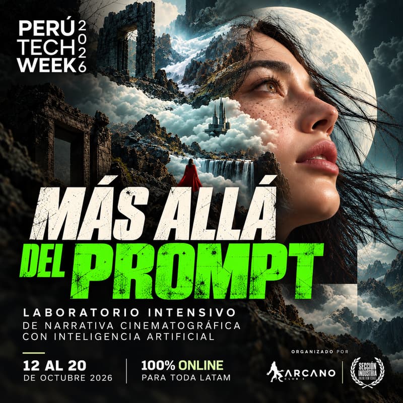 Cover Image for Workshop: "MÁS ALLÁ DEL PROMPT" x ARCANO CLUB
