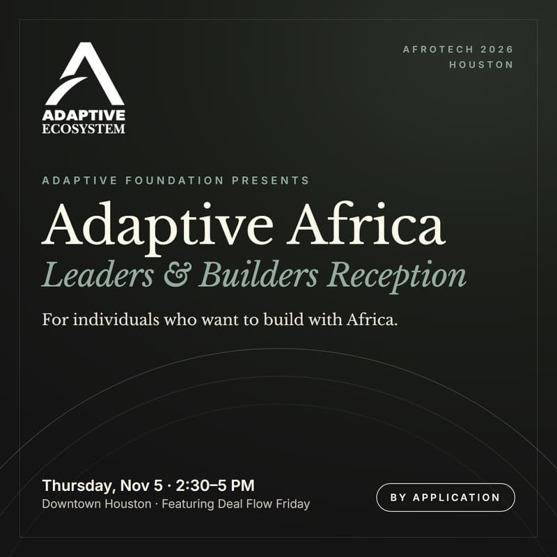 Cover Image for Africa Leaders & Builders Reception · AfroTech Houston