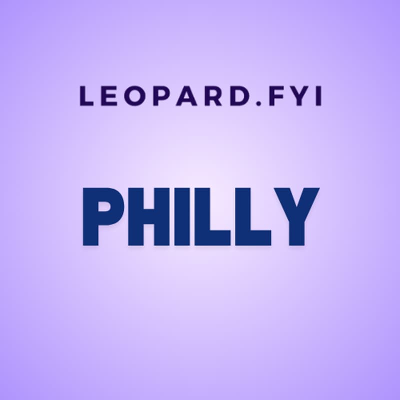 Cover Image for Leopard.FYI Philly π Summer Low Key Dinner & Hang π₯