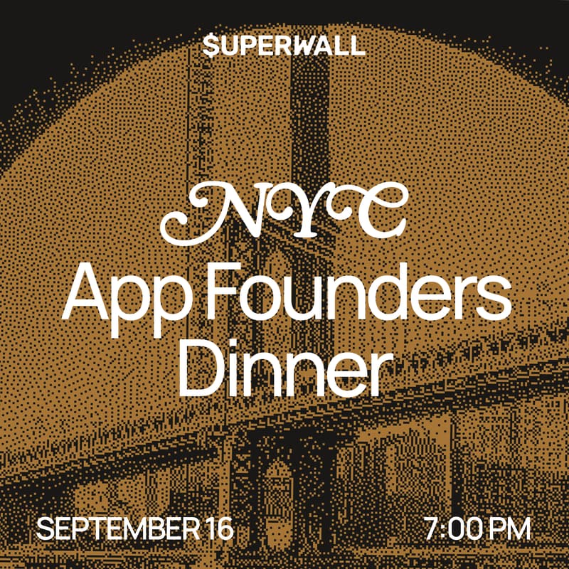 Cover Image for App Founders Dinner – NYC